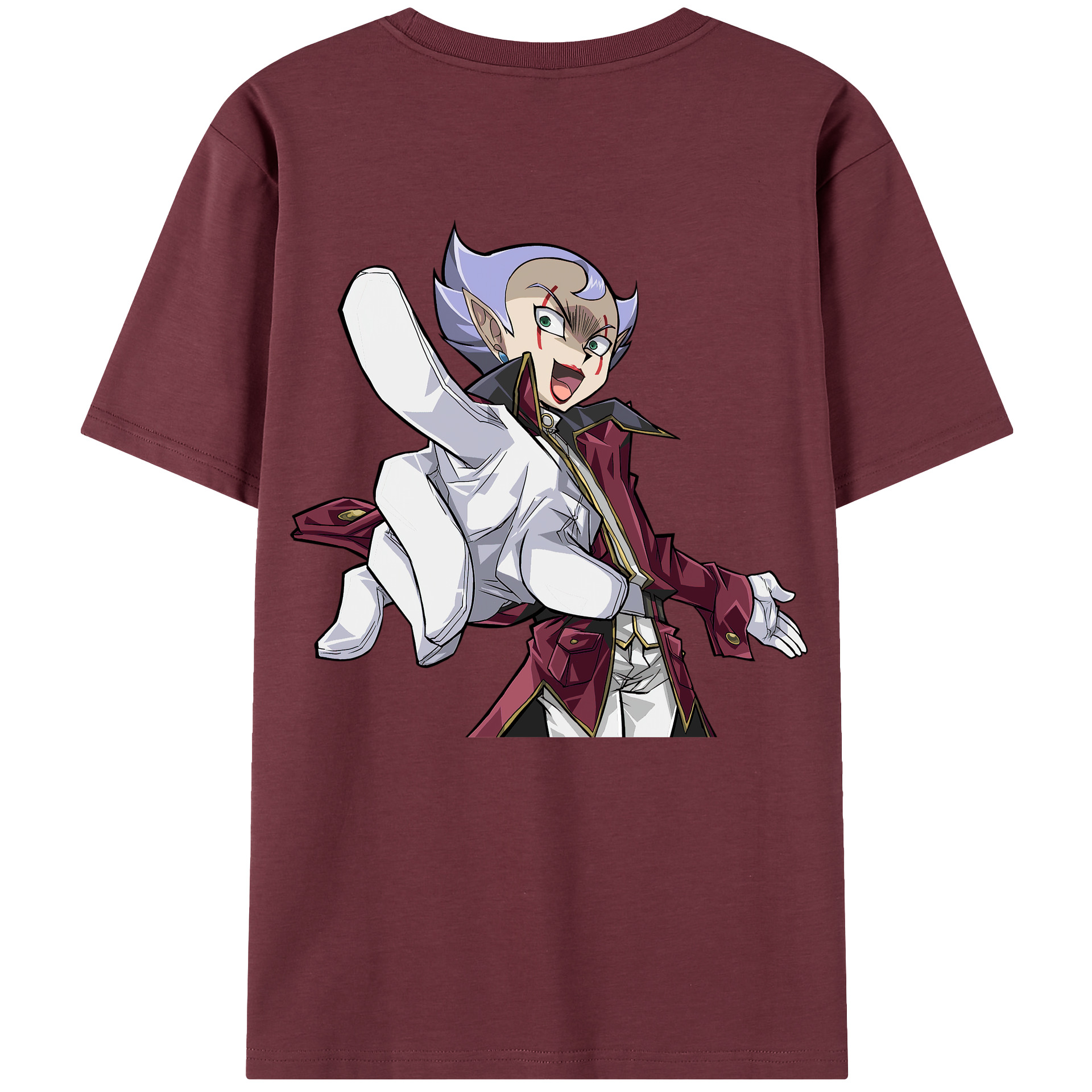 （画像用） 遊☆戯☆王 Yu-Gi-Oh! 綿100％半袖Tシャツ（背面プリント）